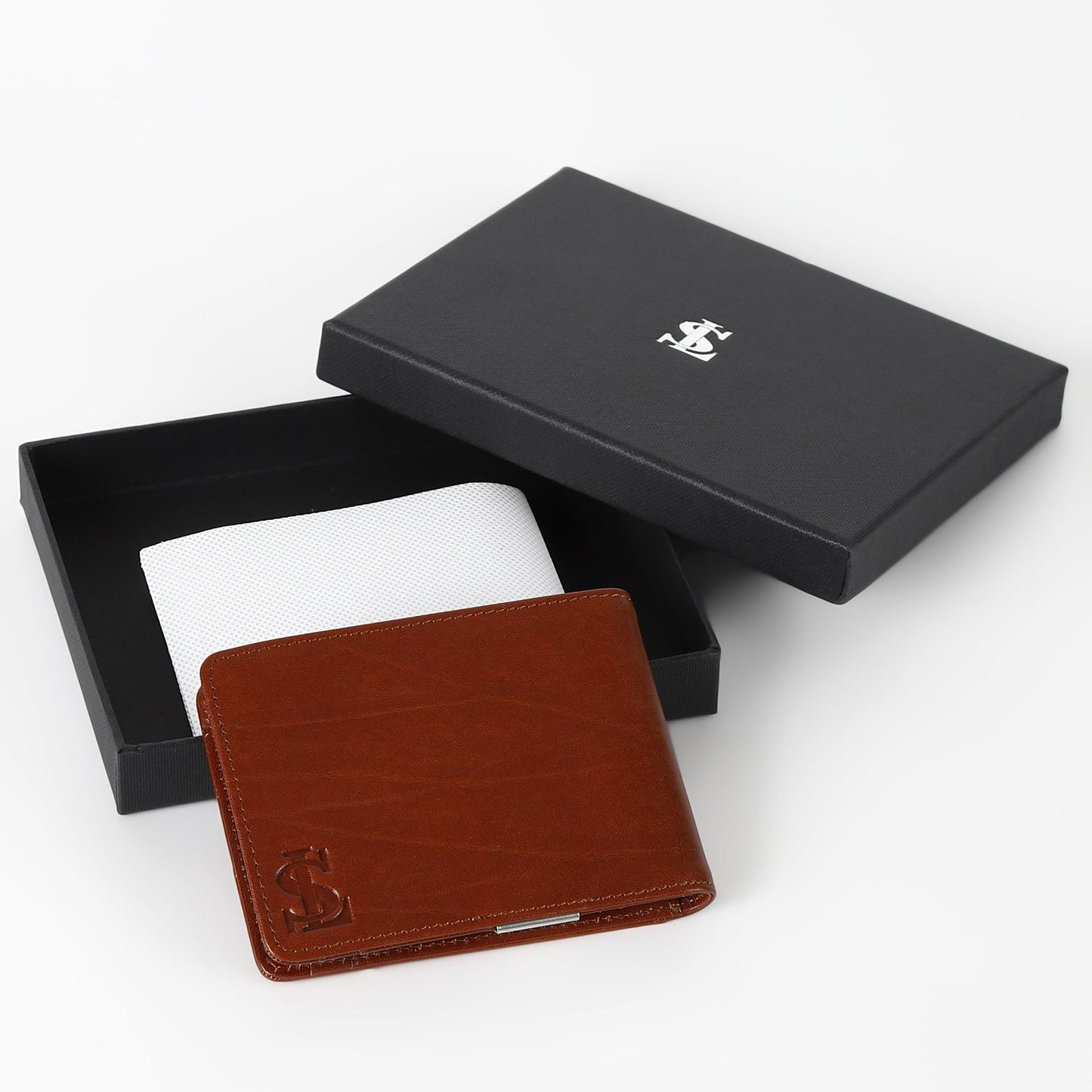 Sweetleaff 財布 メンズ 二つ折り マネークリップ 型 ミニ財布 Playmal イタリアンレザー - Sweetleaff