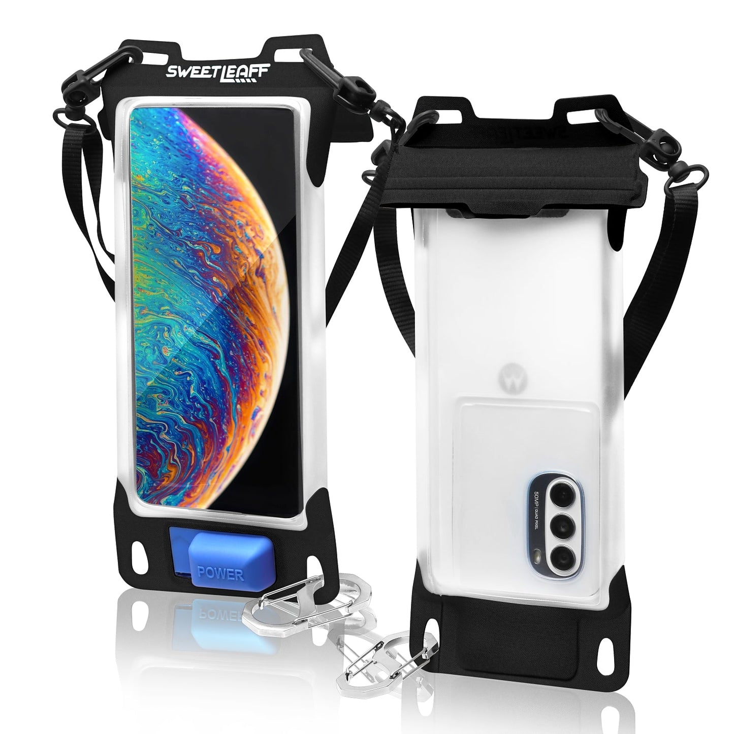 Sweetleaff エアポンプ搭載スマホ防水ケース XLサイズ - Sweetleaff